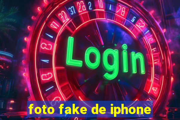 foto fake de iphone